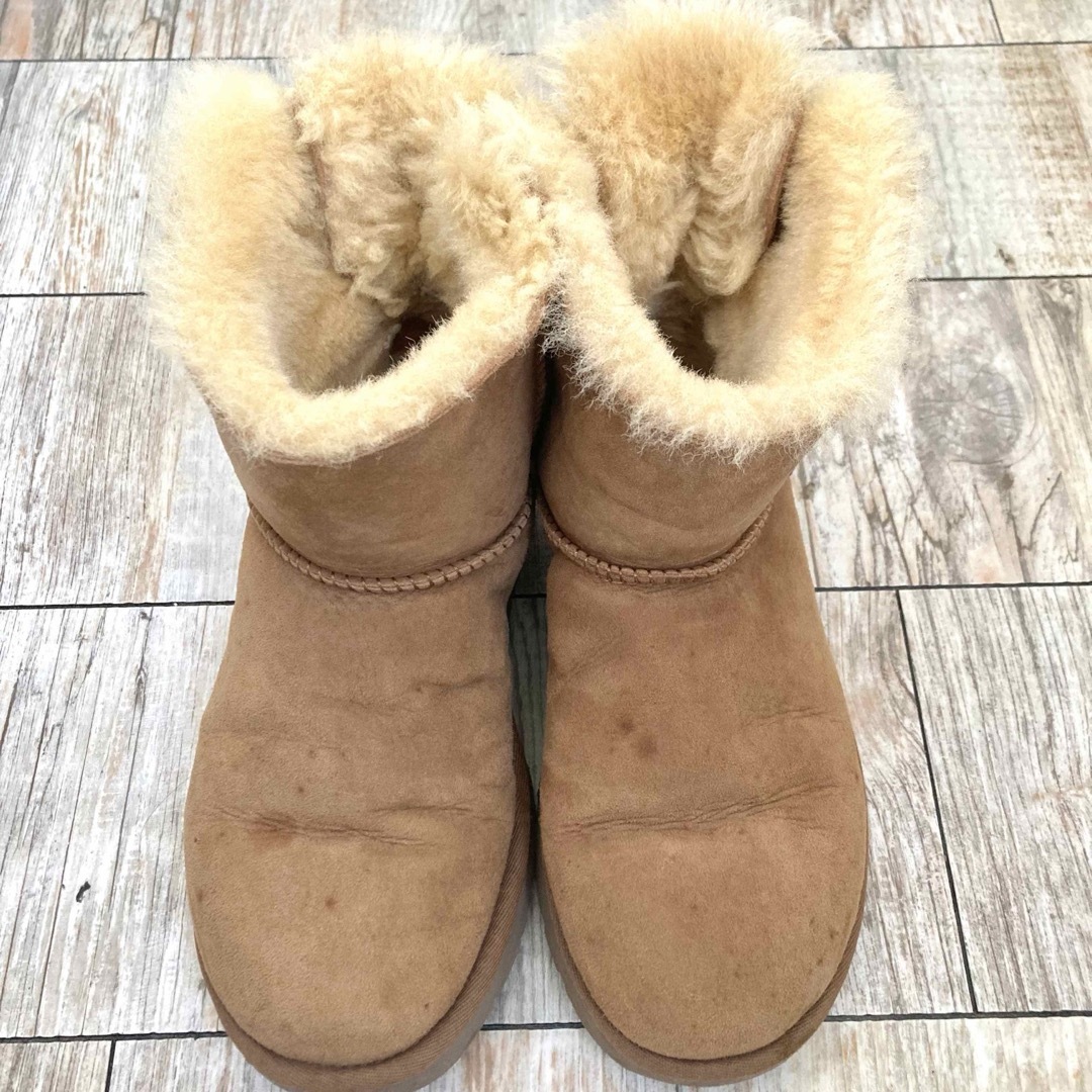 UGG - UGG アグ ショートムートンブーツ シューズ ブラウン レディース