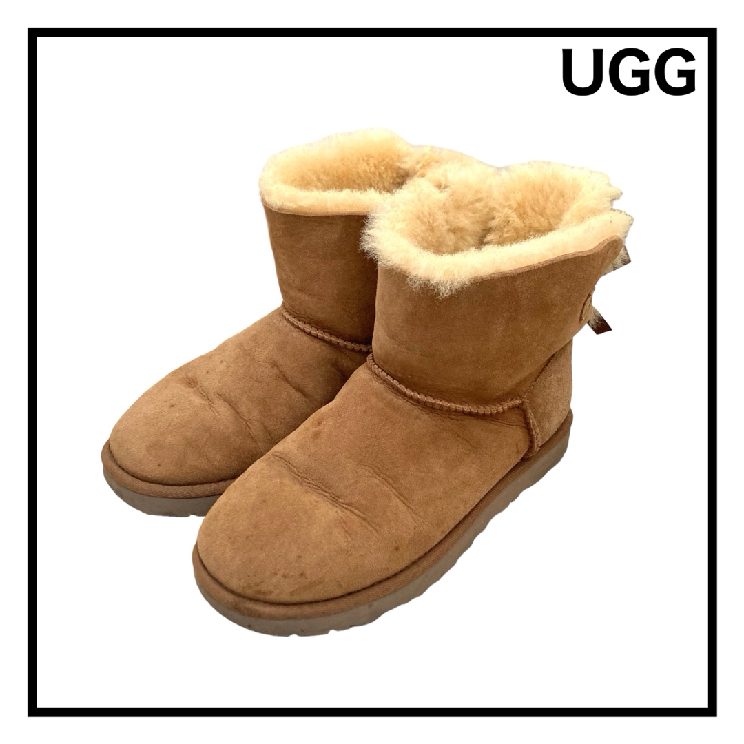 新品未使用⭐︎UGG ムートンショートブーツ　ブラウン