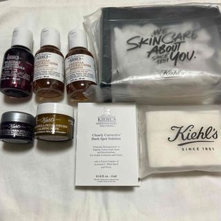 キールズ(Kiehl's)のkiehls キールズ　サンプル　セット　ポーチ　化粧水　ブライトエッセンス(化粧水/ローション)