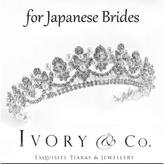 Ivory＆Co【Alexandra-sakura】日本限定版パールタイプ(ヘッドドレス/ドレス)