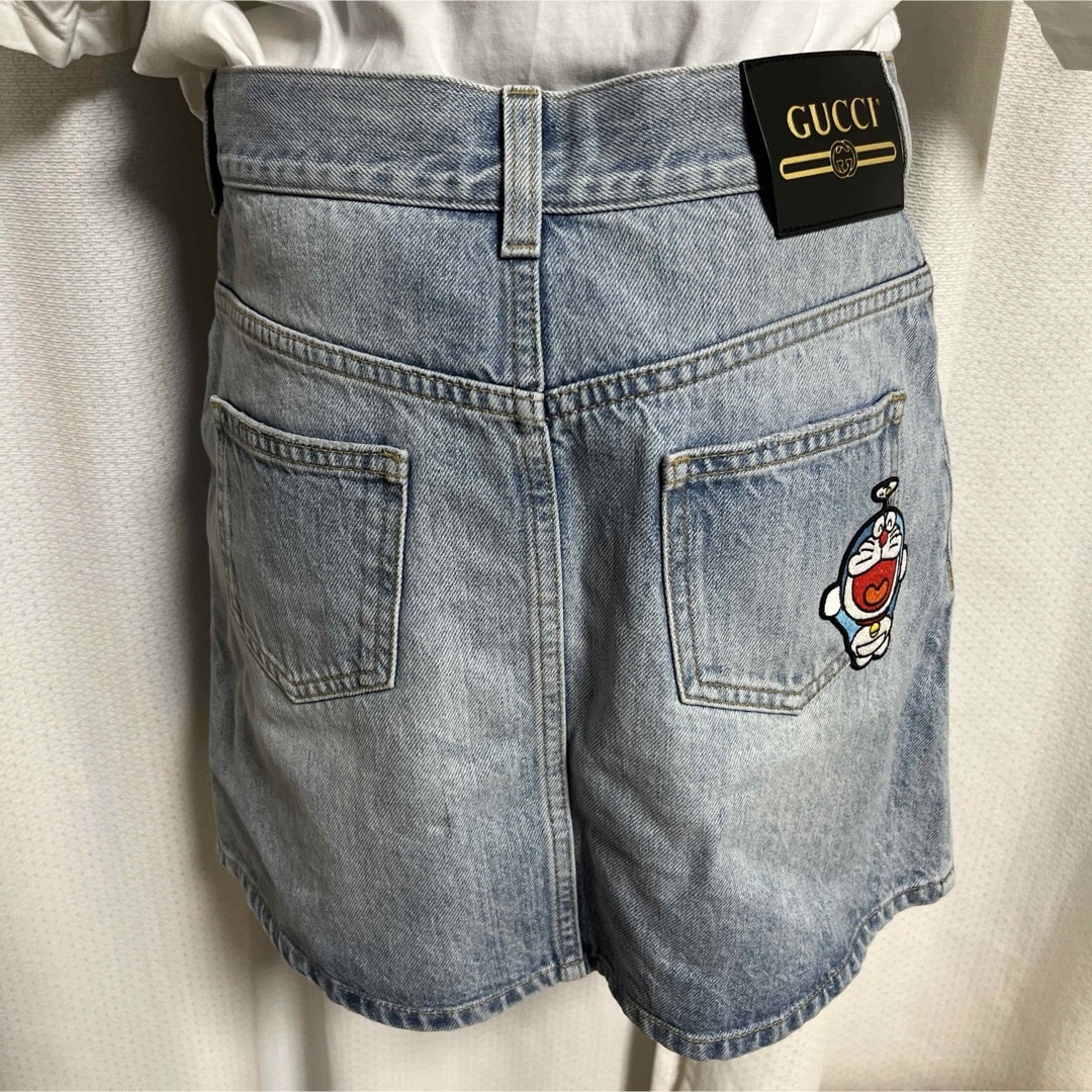 Gucci(グッチ)の美品　グッチ×ドラえもん コラボ スカート GUCCI レディースのスカート(ミニスカート)の商品写真