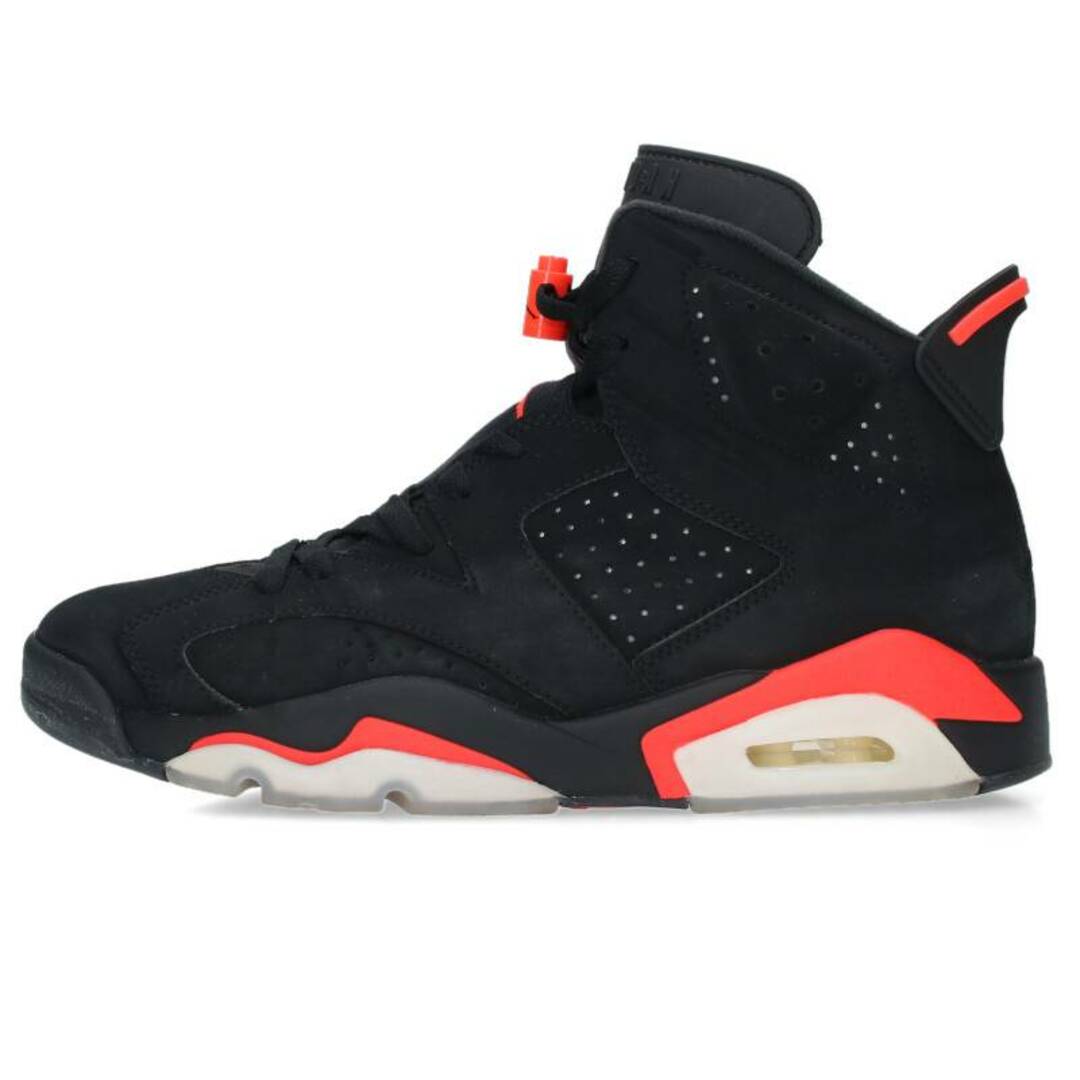 メンズナイキ  AIR JORDAN 6 RETRO 384664-060 エアジョーダン6レトロインフラレッドスニーカー メンズ 27cm