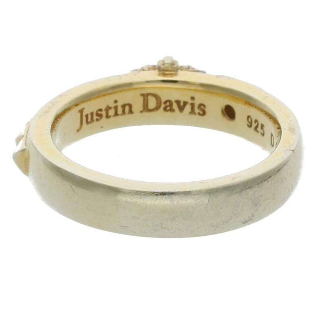 Justin Davis(ジャスティンデイビス)のジャスティンデイビス  SRJ773A CHELSEA RING 1Pダイヤクラウンスタッズリング メンズ 6.5号 メンズのアクセサリー(リング(指輪))の商品写真