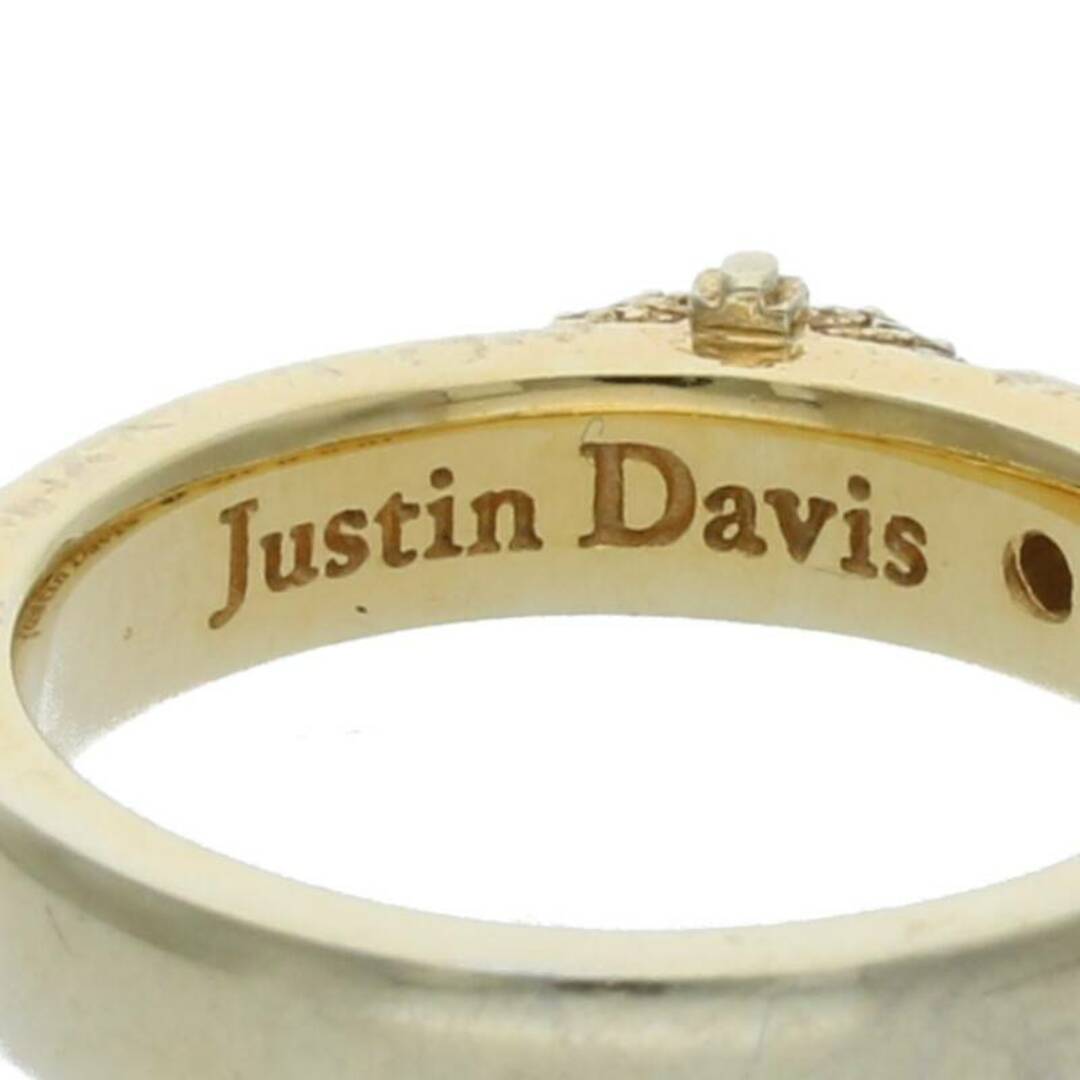 Justin Davis(ジャスティンデイビス)のジャスティンデイビス  SRJ773A CHELSEA RING 1Pダイヤクラウンスタッズリング メンズ 6.5号 メンズのアクセサリー(リング(指輪))の商品写真