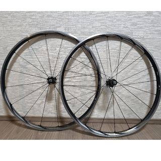 シマノ(SHIMANO)の【中古品】SHIMANO ロードバイク用ホイール　WH-RS610　前後セット(ホイール)