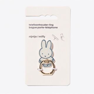 ミッフィー(miffy)の【日本未発売】miffy ミッフィー スマホリング　スマホ　アクセサリー(ストラップ/イヤホンジャック)