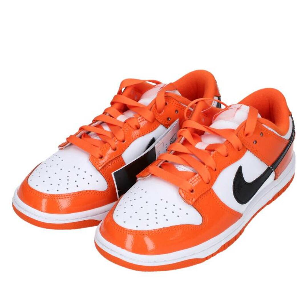 NIKE(ナイキ)のナイキ  WMNS Dunk Low Patent Orange/DJ9955-800 ダンク ロー パテントオレンジスニーカー レディース 22.5cm レディースの靴/シューズ(スニーカー)の商品写真