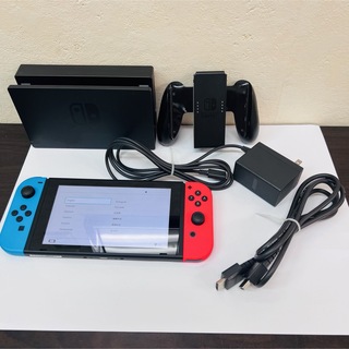 ニンテンドースイッチ(Nintendo Switch)のSwitch HAC-001 ネオン 本体(家庭用ゲーム機本体)