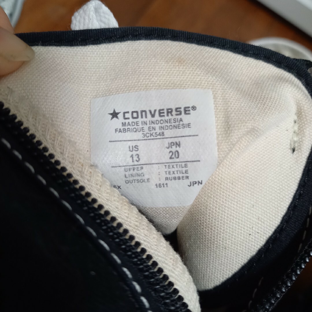 CONVERSE(コンバース)の20cm CONVERSE コンバース ハイカット キッズ/ベビー/マタニティのキッズ靴/シューズ(15cm~)(スニーカー)の商品写真