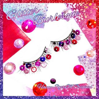 ❤感謝品★Glitter Burlespue★partyまつげ グリッターバーレ(つけまつげ)