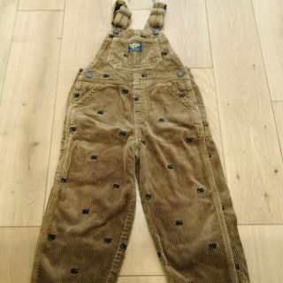 オシュコシュ(OshKosh)のOshkosh コーデュロイサロペット(パンツ/スパッツ)