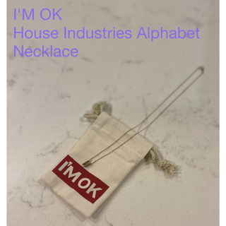ロンハーマン(Ron Herman)の完売品【Ronherman】I'M OK Alphabet Necklace(ネックレス)