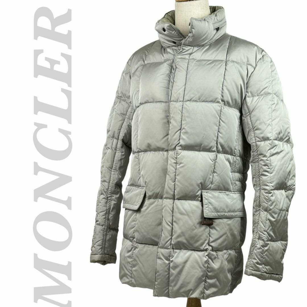 海外輸入 モンクレール MONCLER MONCLER ダウンジャケット サイズ3 茶