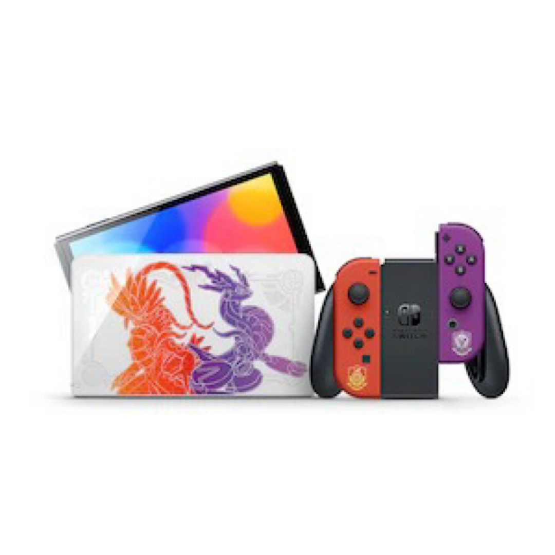 Nintendo Switch(ニンテンドースイッチ)の新品未開封　Nintendo Switch 有機ELモデル SV エンタメ/ホビーのゲームソフト/ゲーム機本体(家庭用ゲーム機本体)の商品写真