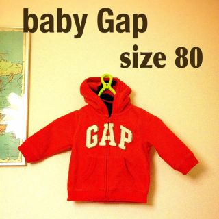 ギャップ(GAP)のbaby Gap オレンジパーカー80(その他)