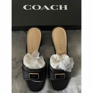 コーチ(COACH)の☆新品・未使用【COACH MARCEY】レザーサンダル☆(サンダル)