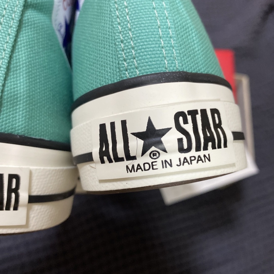 ALL STAR（CONVERSE）(オールスター)のコンバース　オールスターハイ 日本製 ティファニーブルー 23.5センチ レディースの靴/シューズ(スニーカー)の商品写真