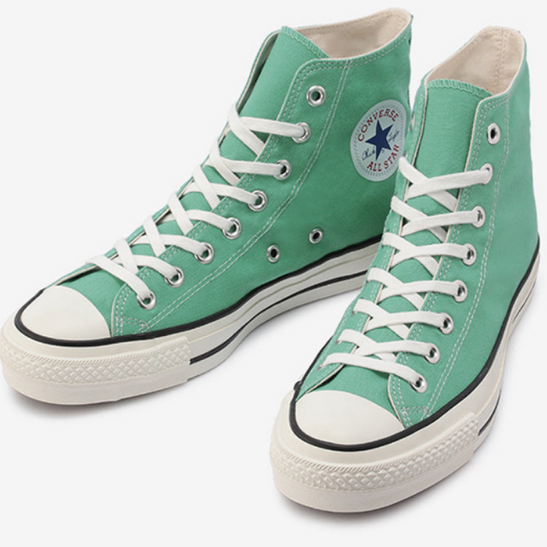 ALL STAR（CONVERSE）(オールスター)のコンバース　オールスターハイ 日本製 ティファニーブルー 23.5センチ レディースの靴/シューズ(スニーカー)の商品写真