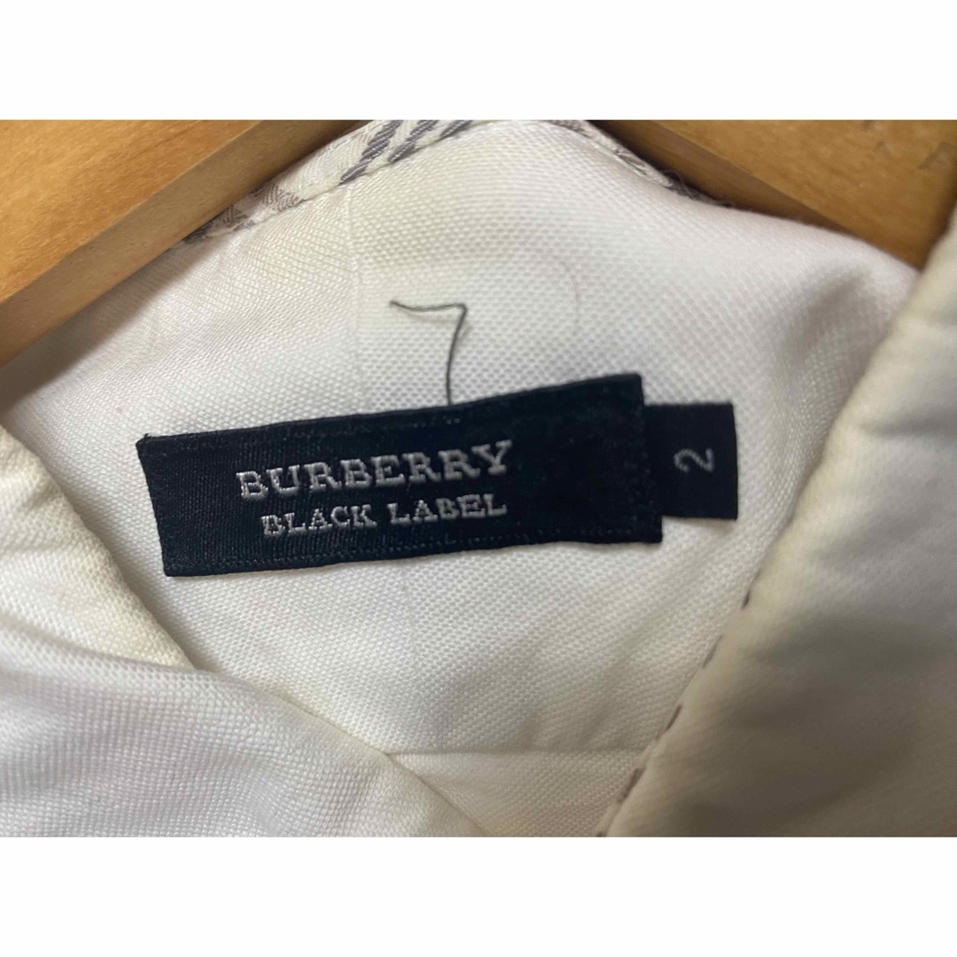 BURBERRY BLACK LABEL(バーバリーブラックレーベル)の白シャツ メンズのトップス(シャツ)の商品写真