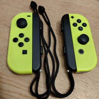 ニンテンドースイッチ(Nintendo Switch)のNintendo switch ジョイコン  ジャンク 黄色セット(家庭用ゲーム機本体)