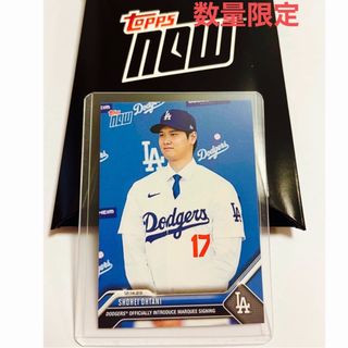 【カードローダー付き】【完売品】大谷翔平選手　ドジャース記者会見記念カード(シングルカード)