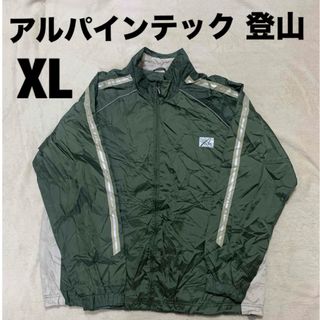 アルパイン(ALPINE)のALPINETEK   メンズ　登山　ジャンバー　42-44   モスグリーン(ブルゾン)