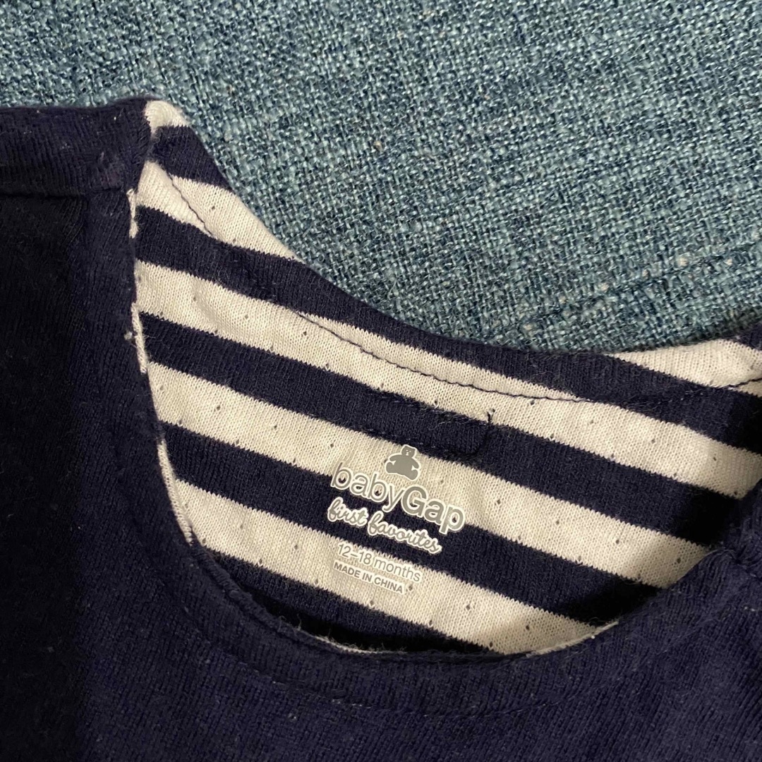 babyGAP(ベビーギャップ)のオーバーオール　80 ベビーギャップ　美品✩ キッズ/ベビー/マタニティのベビー服(~85cm)(カバーオール)の商品写真