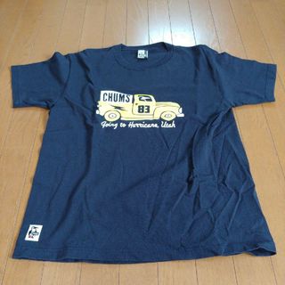 チャムス(CHUMS)のCHUMSチャムスプリントTシャツ(ネイビー・XL)(Tシャツ/カットソー(半袖/袖なし))