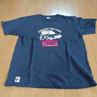 チャムス(CHUMS)のCHUMSチャムスプリンTシャツ(ネイビー・XL)(Tシャツ/カットソー(半袖/袖なし))