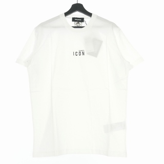 ディースクエアード(DSQUARED2)のディースクエアード 22SS Icon Mini Logo Tシャツ XL 白(Tシャツ/カットソー(半袖/袖なし))