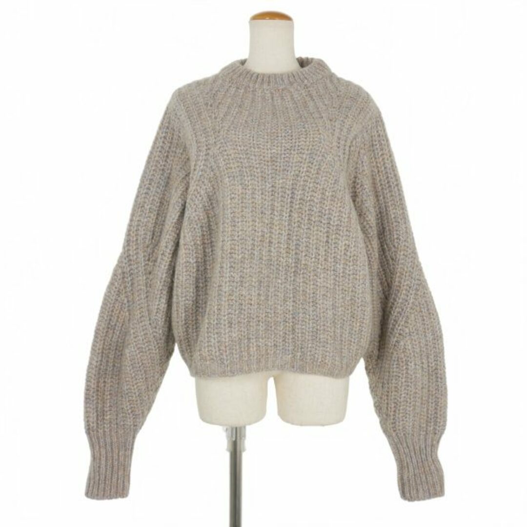 イザベルマラン ISABEL MARANT ウールモヘア クルーネックニット63cm着丈