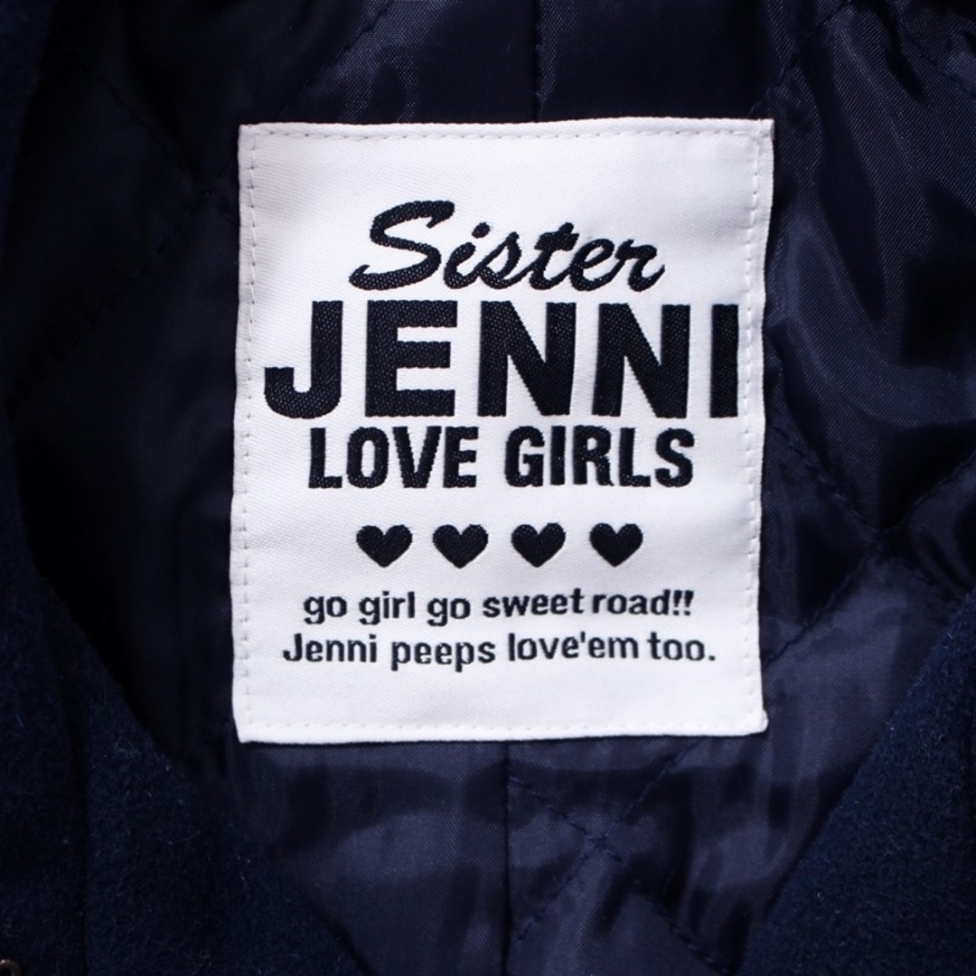 JENNI(ジェニィ)の【美品】Sister JENNI ダブルジャケット 150cm キッズ/ベビー/マタニティのキッズ服女の子用(90cm~)(ジャケット/上着)の商品写真