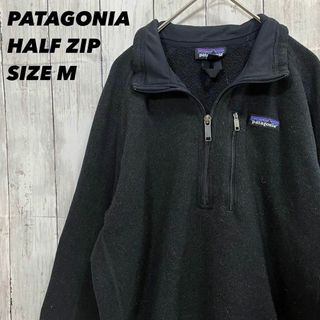 パタゴニア(patagonia)のアウトドアブランド古着PATAGONIAパタゴニア　裏フリースベターセーター黒M(スウェット)