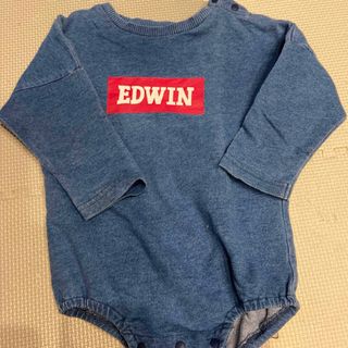 エドウィン(EDWIN)のエドウィン ロンパース 80cm(ロンパース)