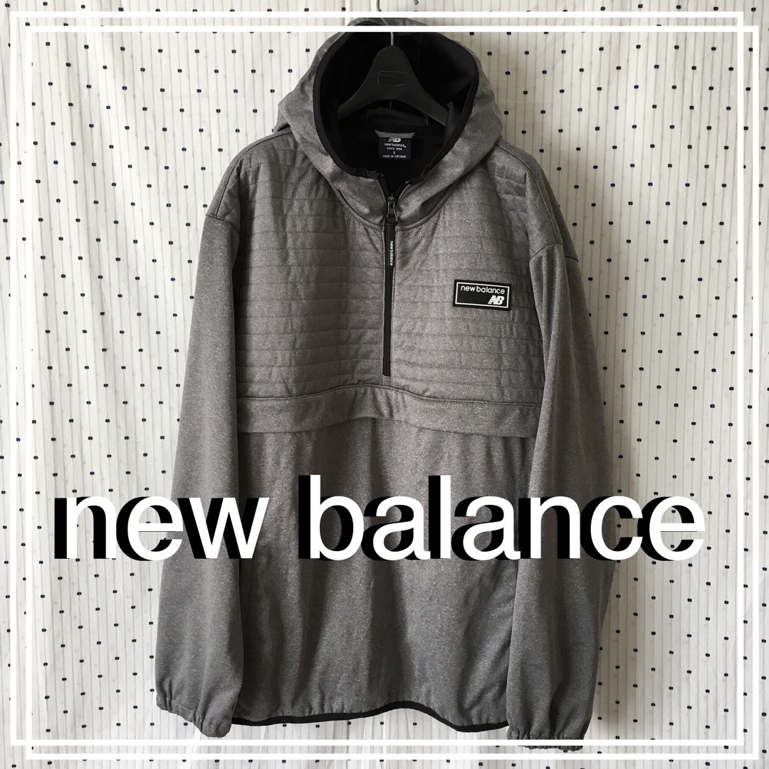 New Balance(ニューバランス)のNewBalanceニューバランスUS限定プルパーカーＸＬ　1点物 メンズのトップス(パーカー)の商品写真