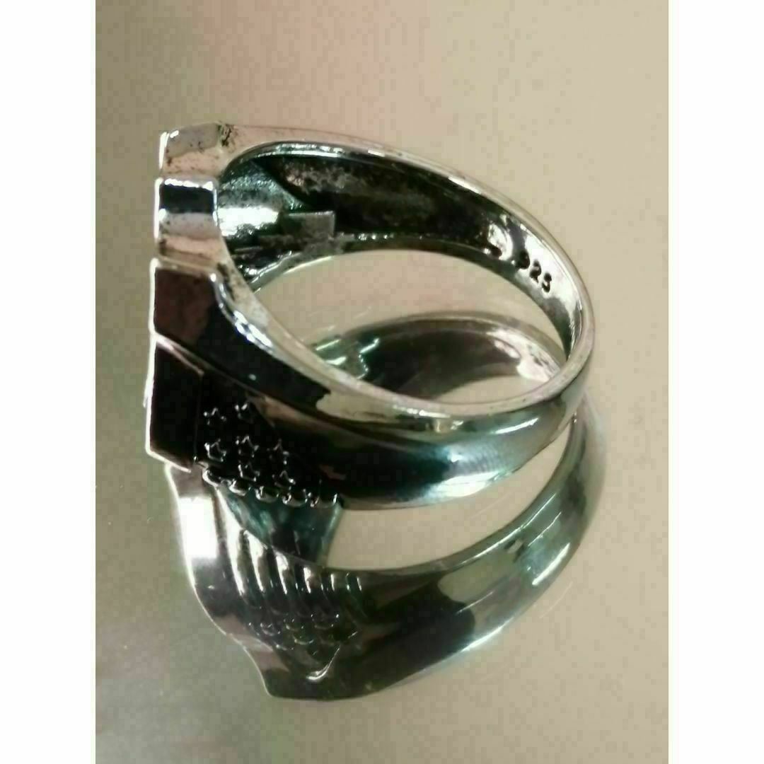 【R085】リング メ　ンズ 　指輪 　シルバー　66　 20号 メンズのアクセサリー(リング(指輪))の商品写真