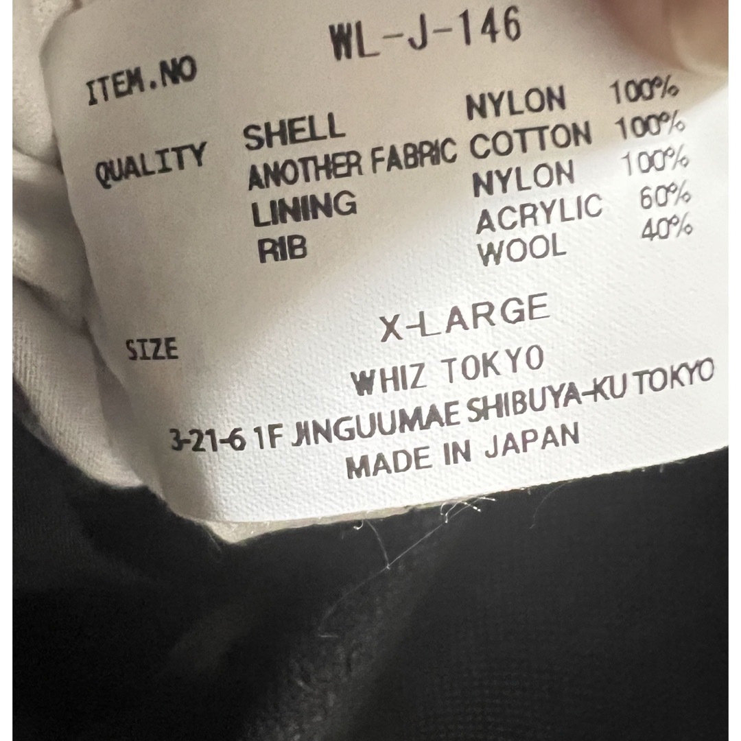 WHIZLIMITED - Whiz limited x Blackmeans 初売り MA-1 XLの通販 WHIZLIMITED - Whiz limited x Blackmeans 初売り MA-1 XLの通販