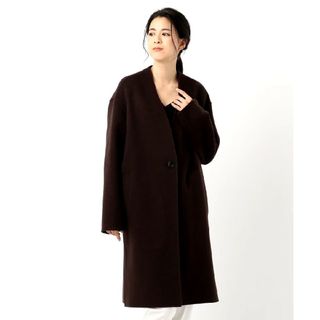 ニジュウサンク(23区)の【新品】23区　ウールカシミヤリバーコート(ロングコート)