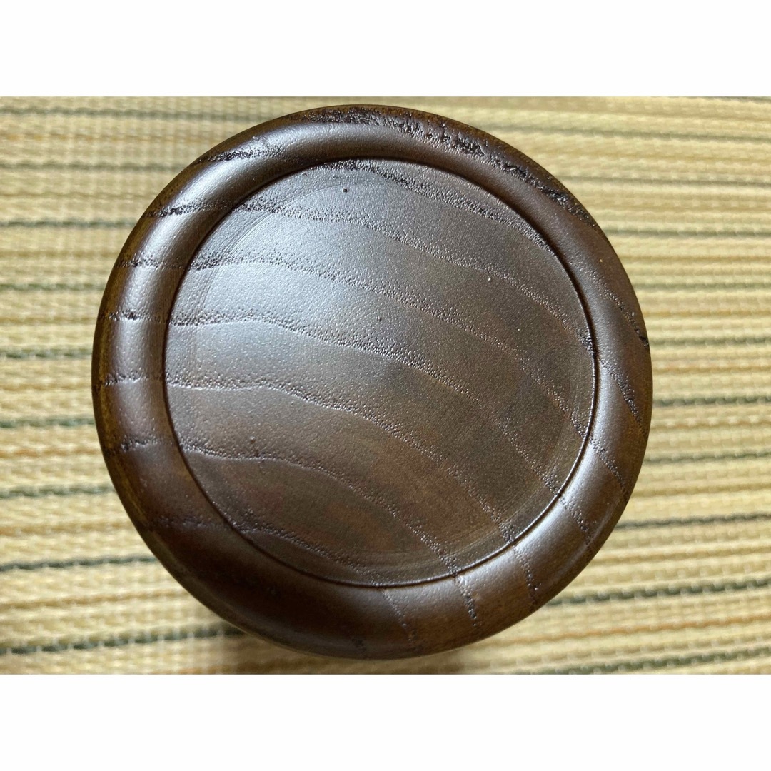 茶筒　箱根寄木細工 寄木茶筒（ケヤキ）新品 エンタメ/ホビーの美術品/アンティーク(漆芸)の商品写真