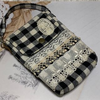 【美品】ハンドメイド ポーチ(ポーチ)