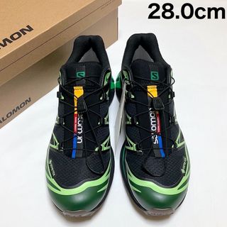 サロモン(SALOMON)の新品 28.0 23aw SALOMON XT-6 スニーカー 緑 5672(スニーカー)