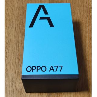 オッポ(OPPO)のOPPO A77   ブラック　SIMフリー(スマートフォン本体)