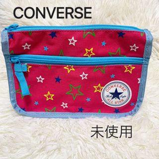 コンバース(CONVERSE)の【美品】CONVERSE ALLSTAR ポーチ 小物入れ(ポーチ)