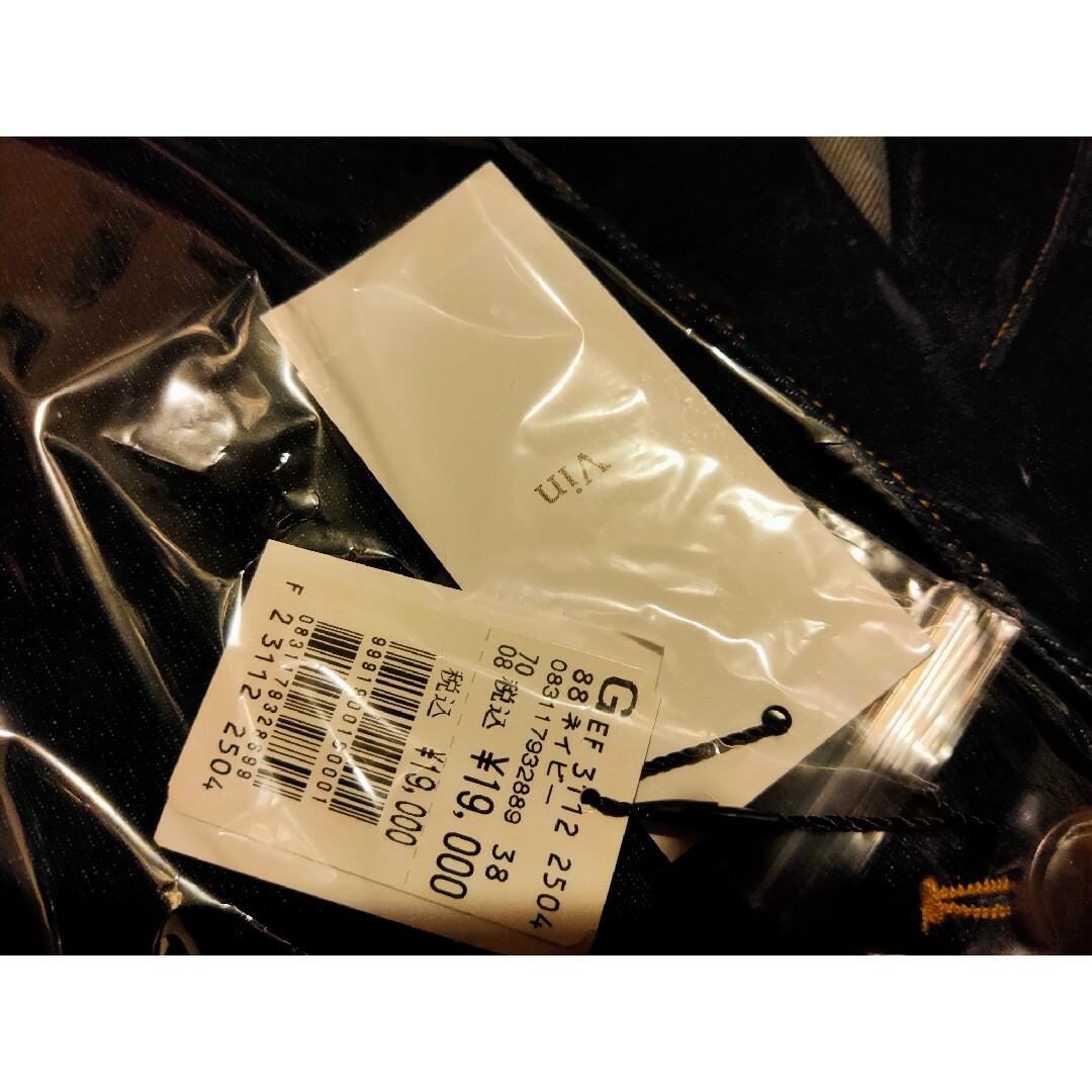 SCOT CLUB - 【新品未使用】vin デニムテーラードジレ ネイビー SCOT CLUB - 【新品未使用】vin デニムテーラードジレ ネイビー