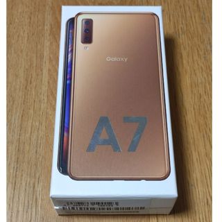 ギャラクシー(Galaxy)のGOHOME様宛　Galaxy A7 本体　ゴールド　SIMフリー 中古品(スマートフォン本体)