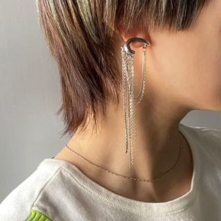 ★セール★【シルバーアシメトリー】インポートピアス zara todayful(ピアス)