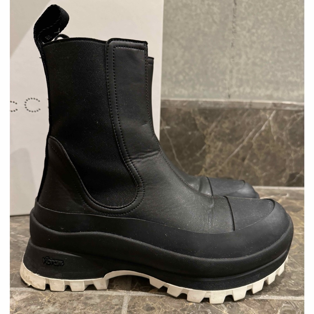 STELLA McCARTNEY ブラック サイドゴアブーツ(Stella McCartney STELLA McCARTNEY ブラック サイドゴアブーツ(Stella McCartney