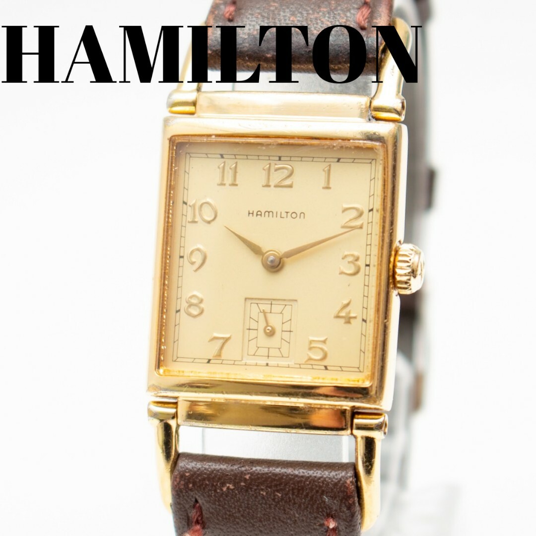 HAMILTON コントアー レディース腕時計 6174A ハミルトン ゴールドコントアー
