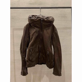 ゴア(goa)のrare 00s GOA bono leather jacket y2k レザー(ライダースジャケット)