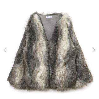 バブルス(Bubbles)のmelt the lady oversize fur jacket(毛皮/ファーコート)